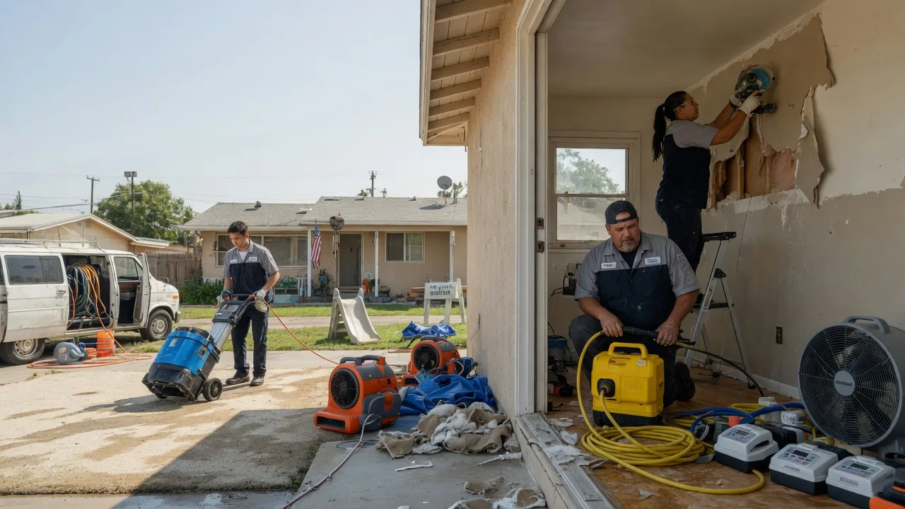 Water Damage Restoration in Bloomington, TX near me